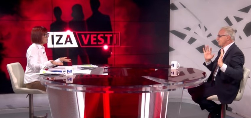 Goran Svilanović u emisiji "Iza vesti"