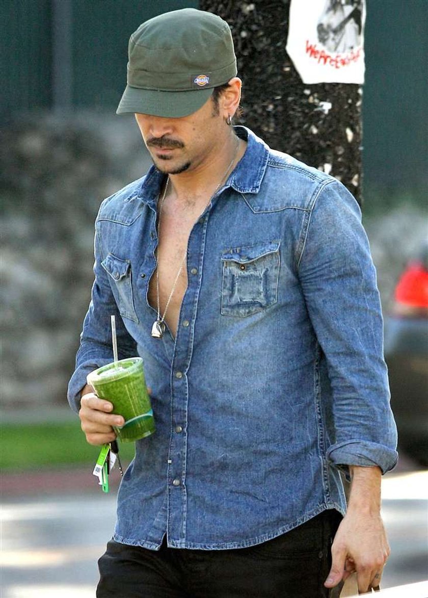 O nie! Colin Farrell w brudnych butach. To jest nowa moda