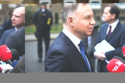 Prezydent Duda: Wizyta Bidena to jest widoczny gołym okiem znak...