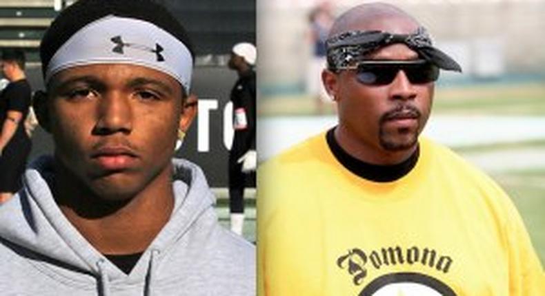 Naijiel Hale and dad, Nate Dogg