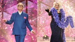 Andrzej Seweryn w piórach i cekinach w 'Drag me out'. 'Myślę, że wygrałem złoty diadem' [FOTO]