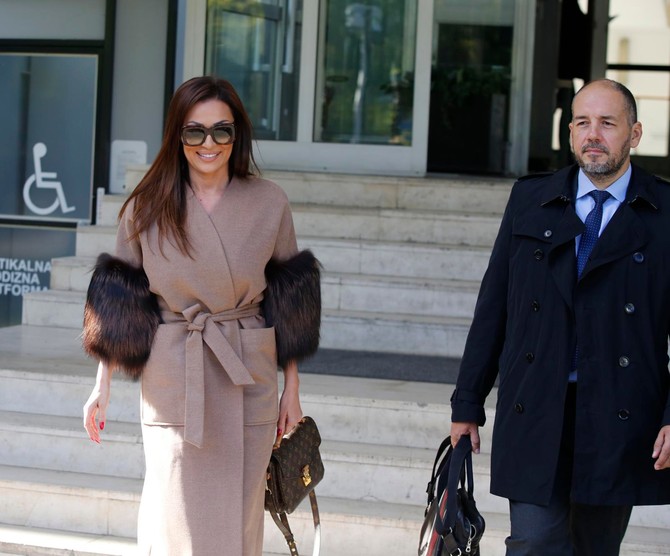 Ceca ispred Prvog osnovnog suda u Begardu 2017. godine 