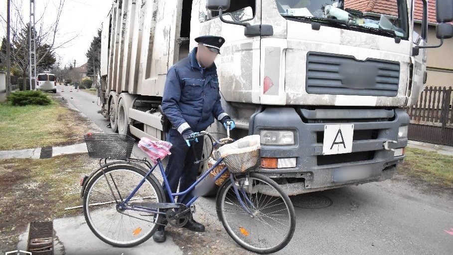 Kukásautó gázolt halálra egy, a kerékpárját toló nőt Monoron, vádat emeltek a sofőr ellen – fotó