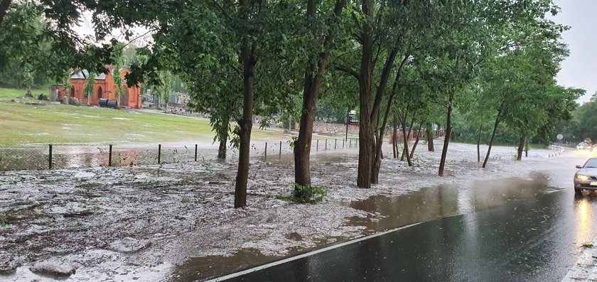 Potężna burza nad Chodzieżą, duże zniszczenia. Burmistrz: Alertu RCB nie było. Był tydzień temu w sprawie wyborów