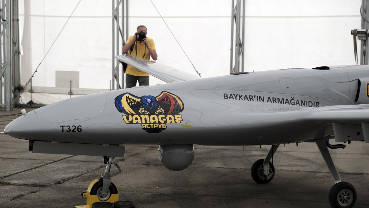 Do Ukrainy przybył dron Bayraktar od Litwinów