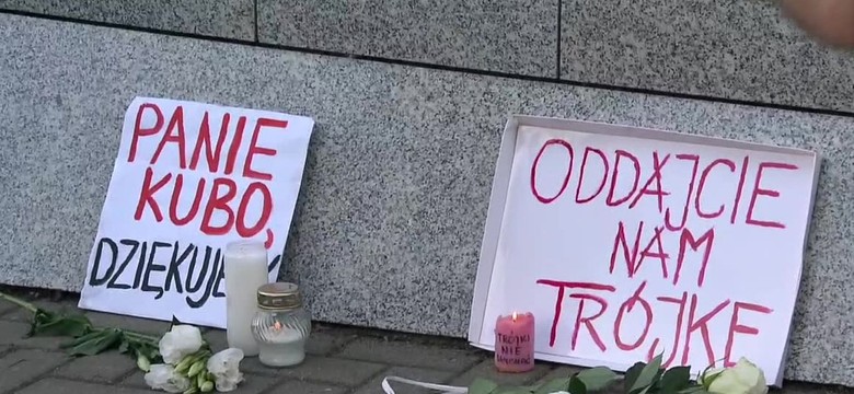 "Wprowadzono nam stan wojenny". Protest po odwołaniu dyrektora Trójki [WIDEO]