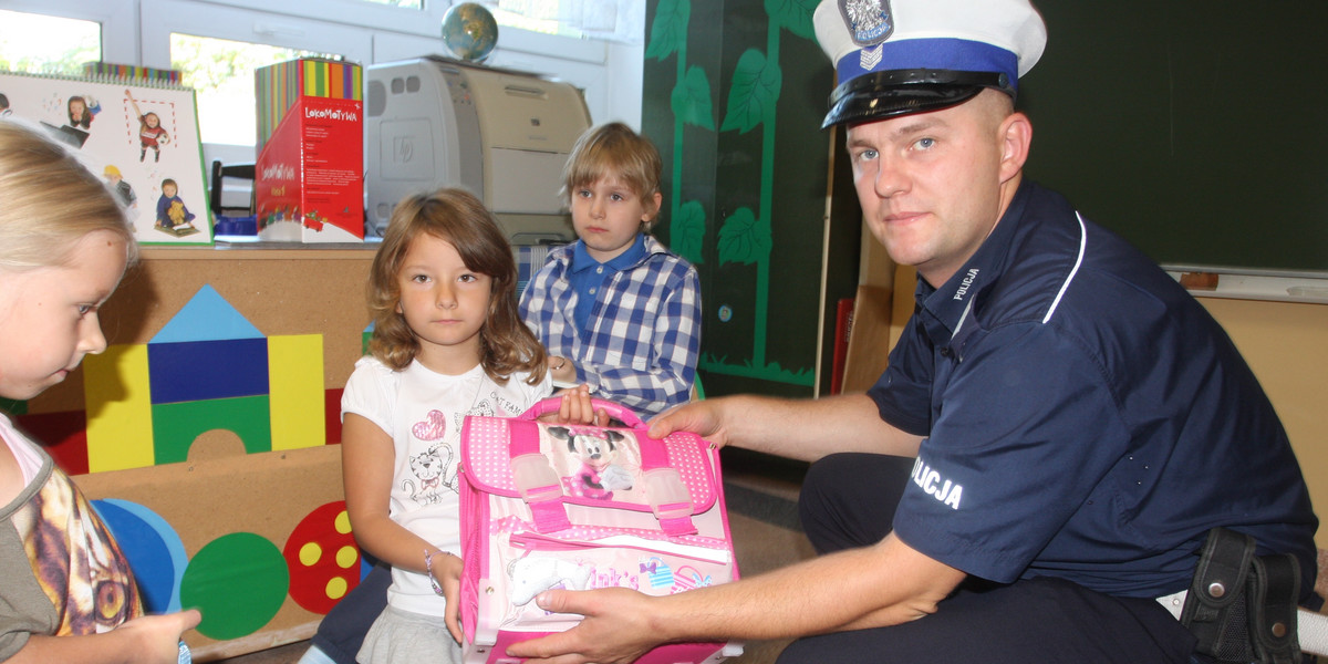 Akcja bezpieczna droga do szkoły w Sopocie.