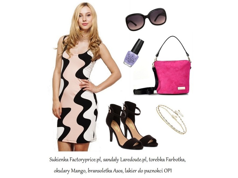 Wzorzystne sukienki na lato 2014