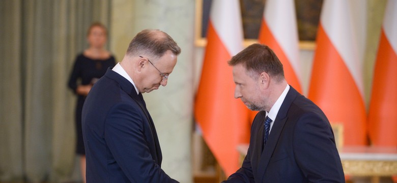 Prezydent dziękuje Kierwińskiemu za propaństwowość. Tusk: Jestem pod wrażeniem tych słów