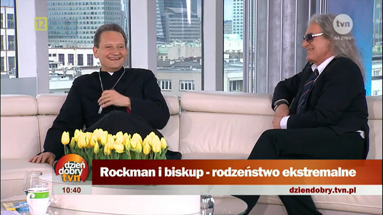 Bp Rafał Markowski i Grzegorz Markowski w 2014 r.