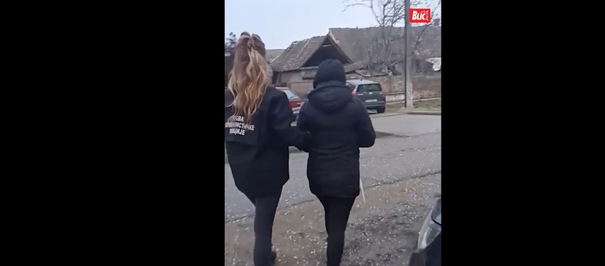 Hapšenje bankarke u Novom Sadu