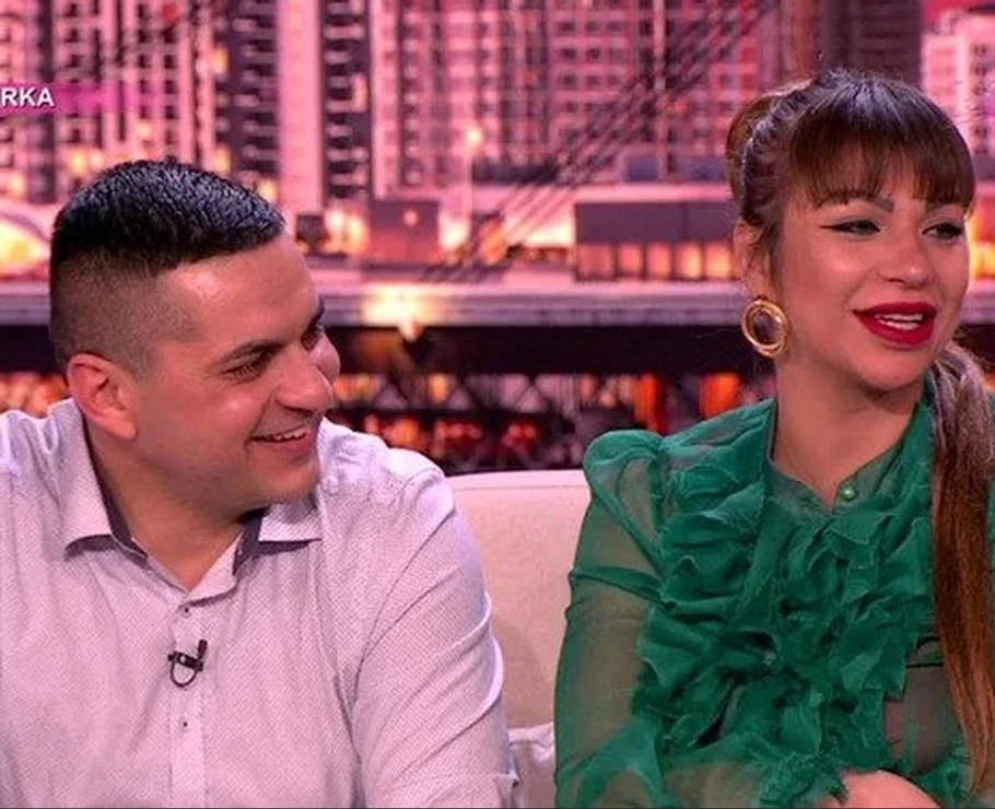 Nenad Macanović Bebica i Miljana Kulić (Foto: Screenshot TV Pink)