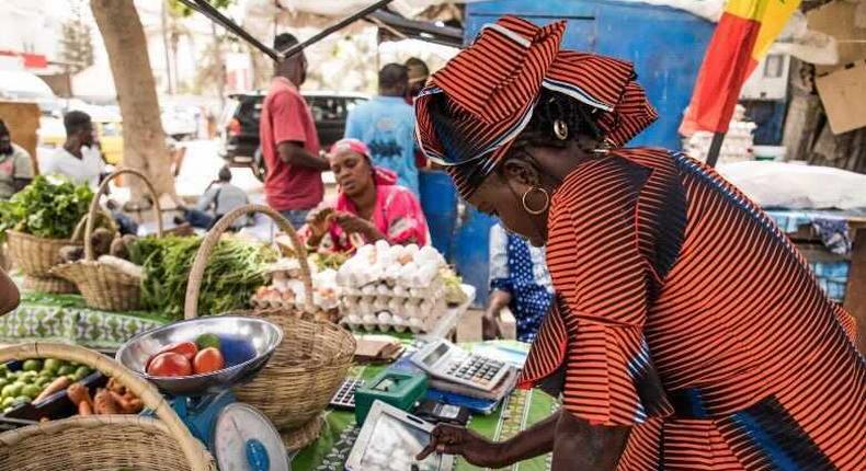 Un marché africain