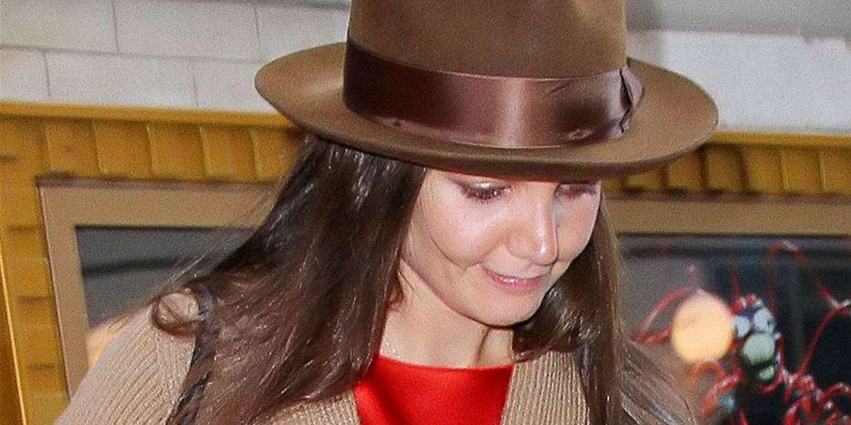 Katie Holmes bez makijażu