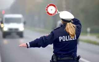 Niemiecki policjant zatrzyma Cię do kontroli