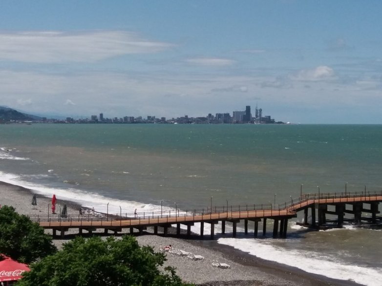 Widok na Batumi z Ogrodu Botanicznego