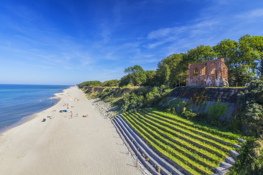 Najpiękniejsze polskie plaże według Travelist.pl — Trzęsacz