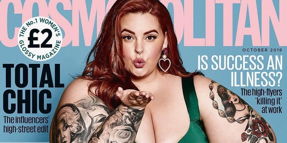 Tess Holliday szokuje na okładce Cosmo 