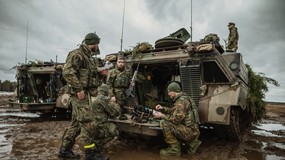 Elektroniczne oblężenie Niemców na Litwie. Białoruś i Rosja choćby się nie kryją