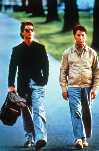 Dustin Hoffman w filmie 'Rain Man'