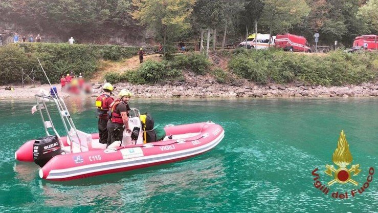 Akcja poszukiwawcza na jeziorze Iseo 