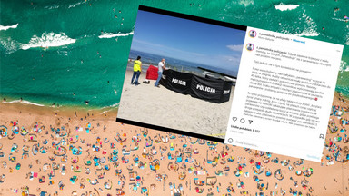 Tragedia na plaży w Stegnie. Policjantka proponuje proste rozwiązanie