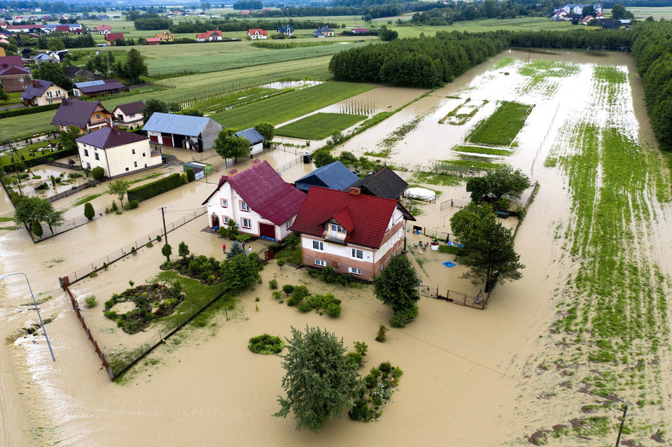 Zalania w Przedmieściu Dubieckim