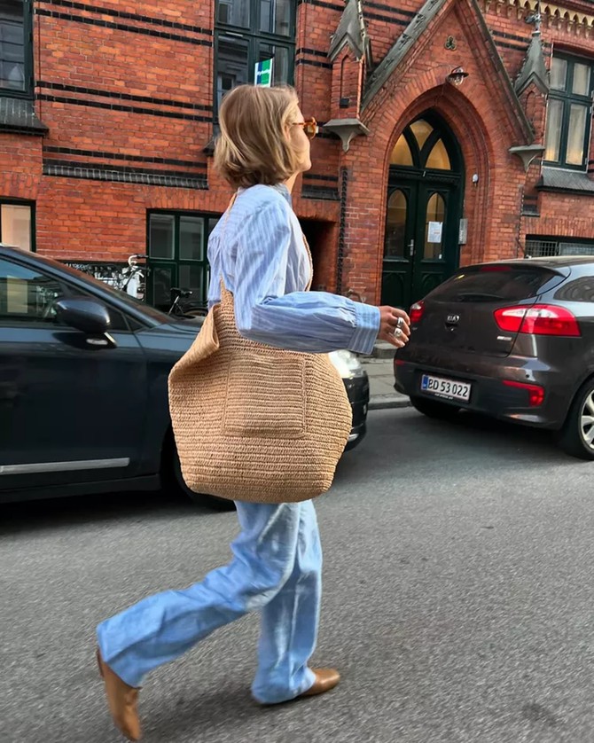 XXL torba od rafije