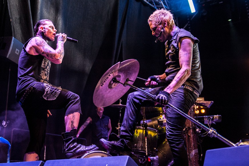 Combichrist na Castle Party 2012 (fot. Monika Stolarska / Onet)