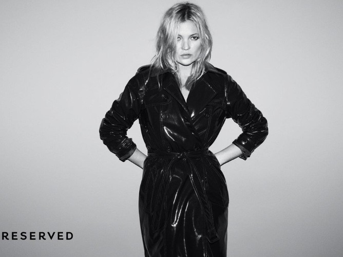 Kate Moss w kampanii Reserved jesień/zima 2017/2018