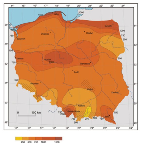 Teoretyczna gęstość mocy wiatru