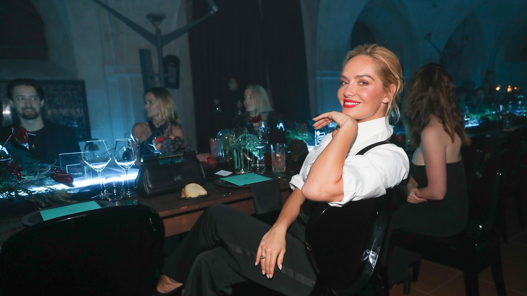 Niekdajšia Miss World Taťána Kuchařová na Illuminate party, 17. 10. 2024