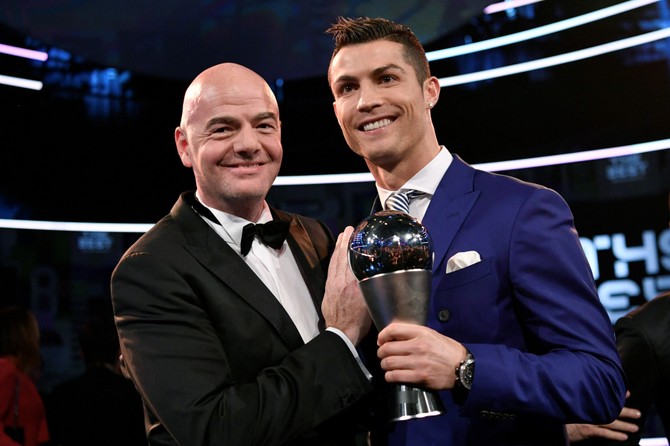 Đani Infantino i Kristijano Ronaldo