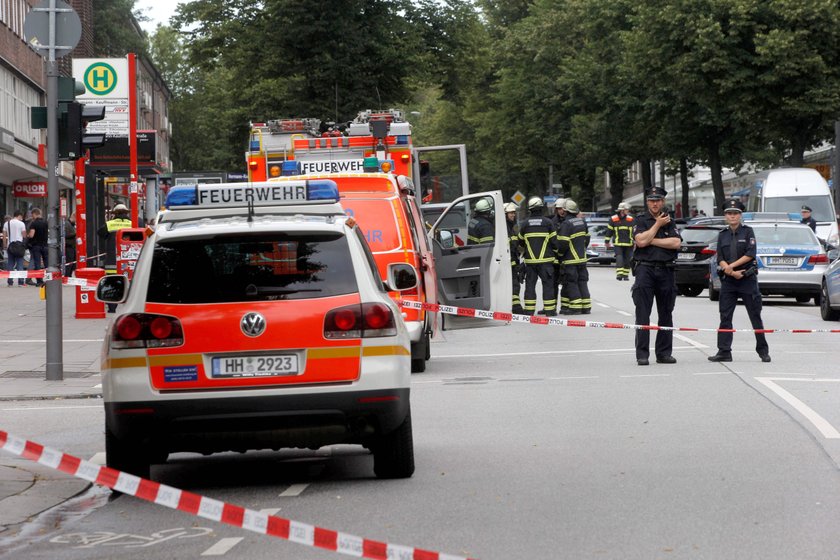 Atak nożownika w Hamburgu. Jedna osoba nie żyje