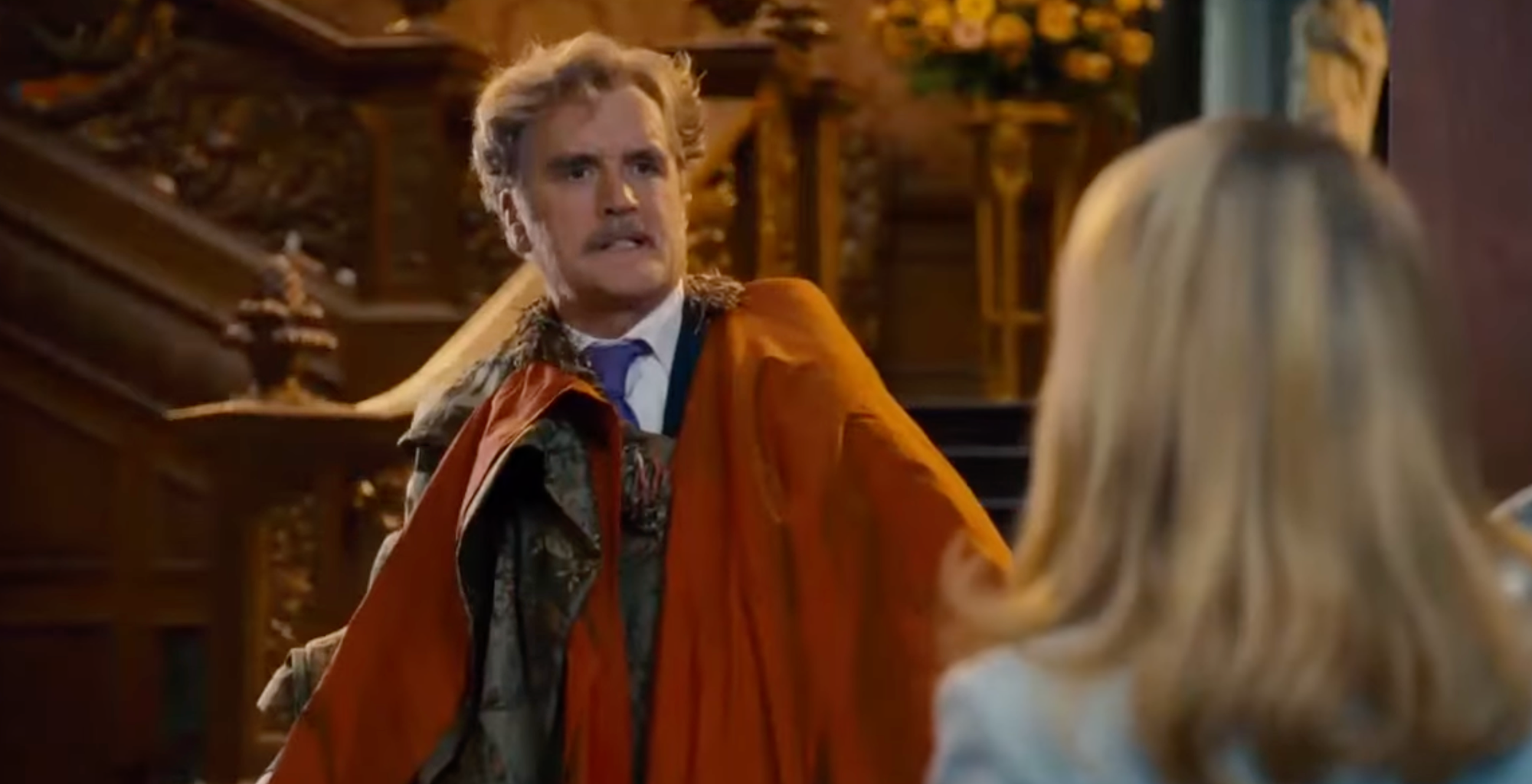 Britský komik, herec a hudobník Billy Connolly vo filme Garfield 2. 