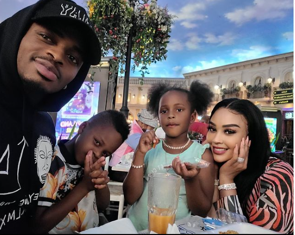 Diamond, Zari and their children