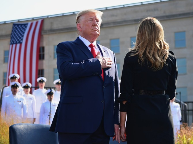 Melanija i Donald Tramp u Vašingtonu