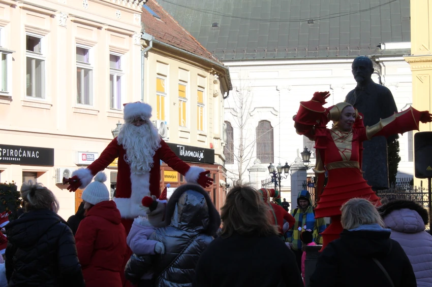 Doček Dečije Nove godine u Novom Sadu