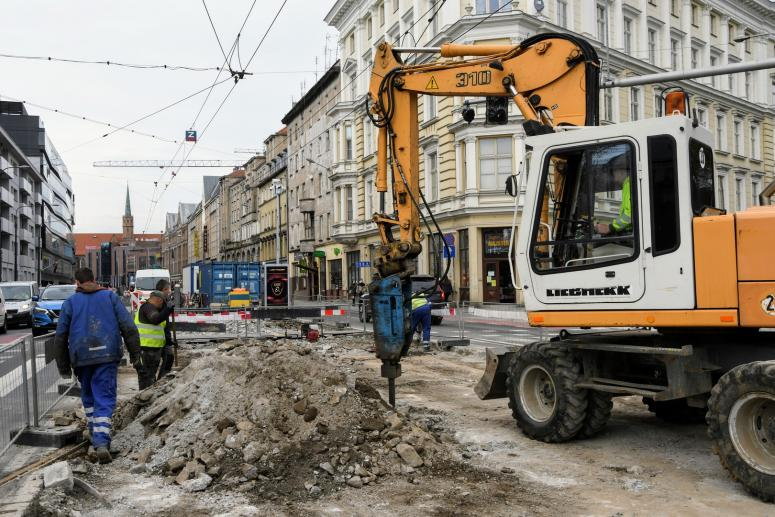 Remont na ul. Piotra Skargi