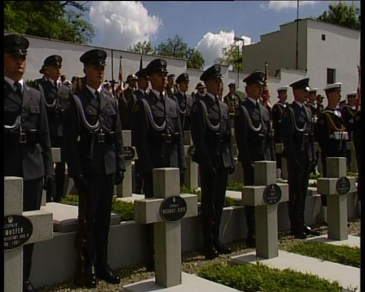 Uroczystość otwarcia Cmentarza Orląt we Lwowie