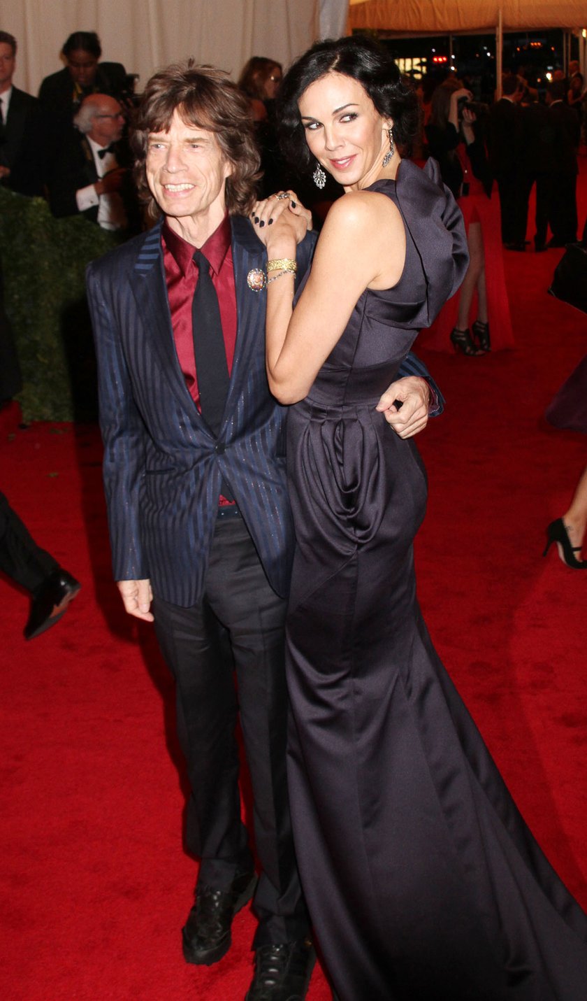 Mick Jagger i L'Wren Scott 