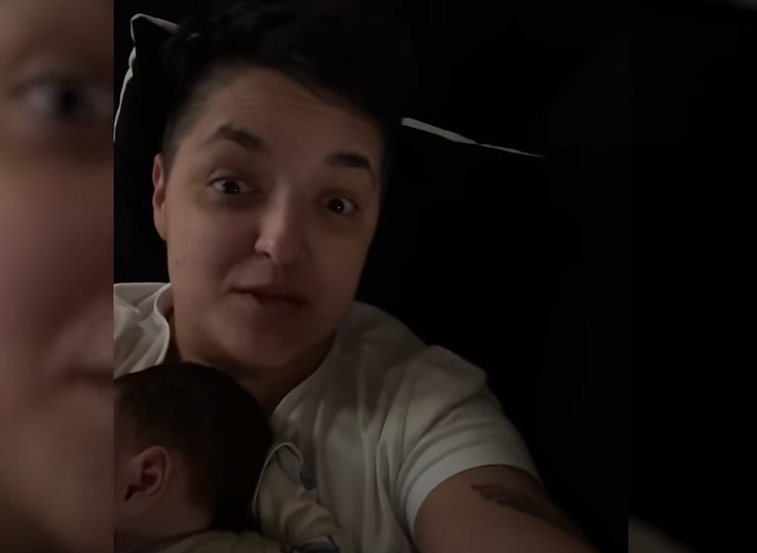 Marija Šerifović sa sinom