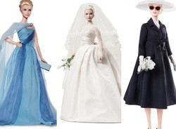 Lalka Barbie w słynnych sukniach Grace Kelly