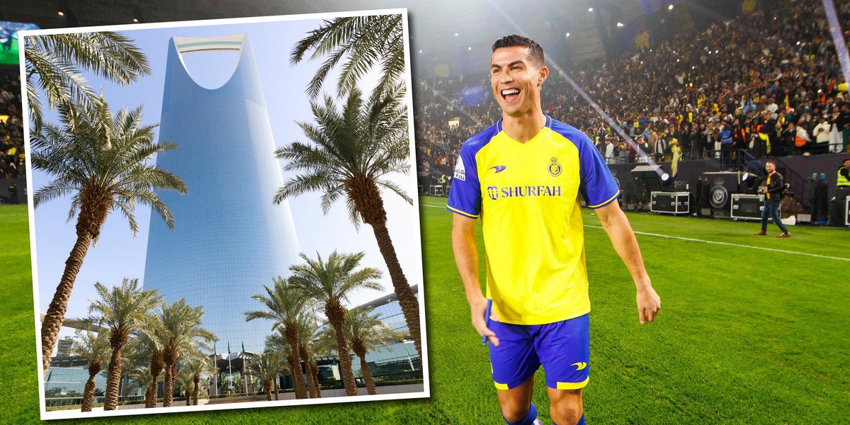 Tak mieszka Cristiano Ronaldo w Arabii Saudyjskiej. 
