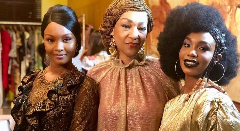 The Bling Lagosians is Bolanle Austen Peters' first attempt at movie directing and it is a much better film than you think. [Instagram/The Bling Lagosians]