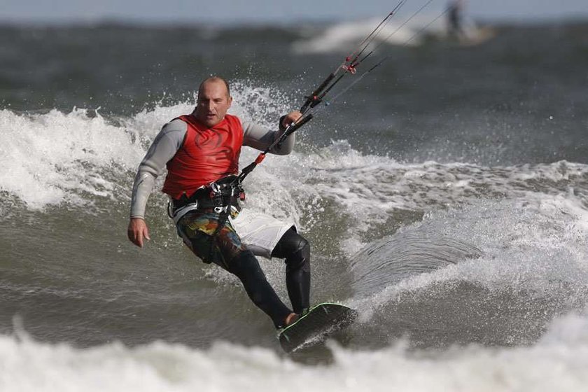 Jan Lisowski, kitesurfer