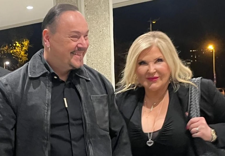 Nenad Knežević Knez sa ženom