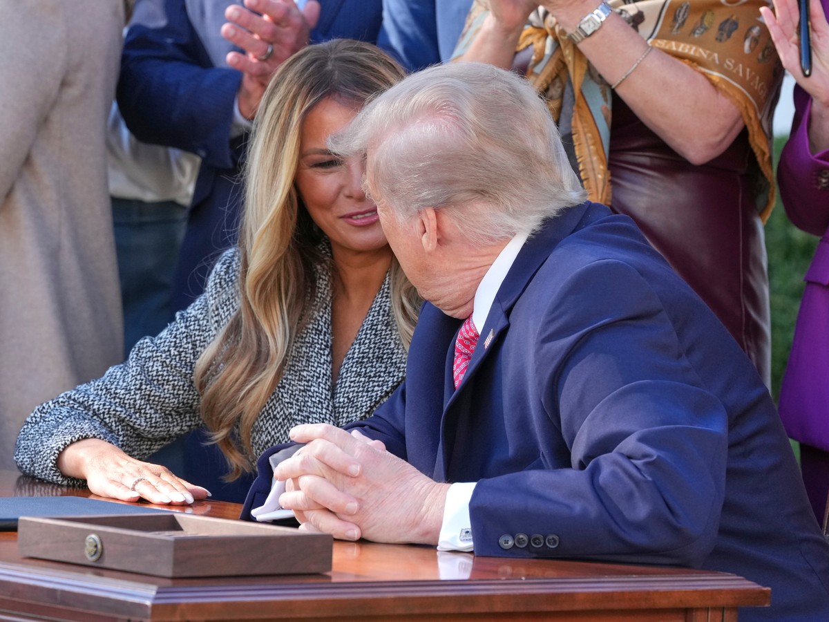 Tramp i Melanija: snimak susreta izazvao lavinu komentara