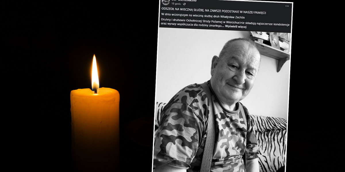 W sobotę, 2 grudnia zmarł jeden z zasłużonych i długoletnich druhów OSP Wierzchucino Władysław Zechlin.