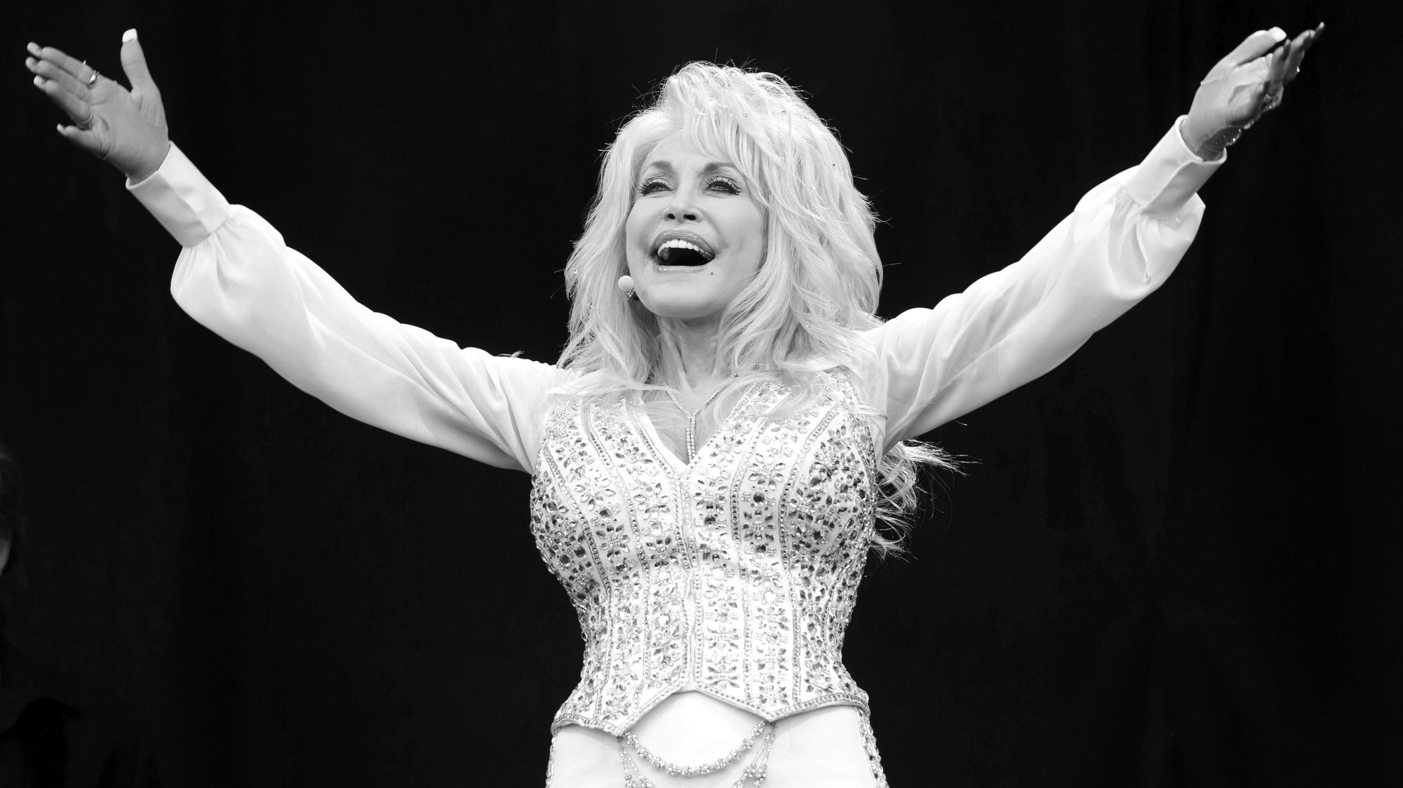 Legendárna speváčka, skladateľka a ikona country hudby Dolly Parton.